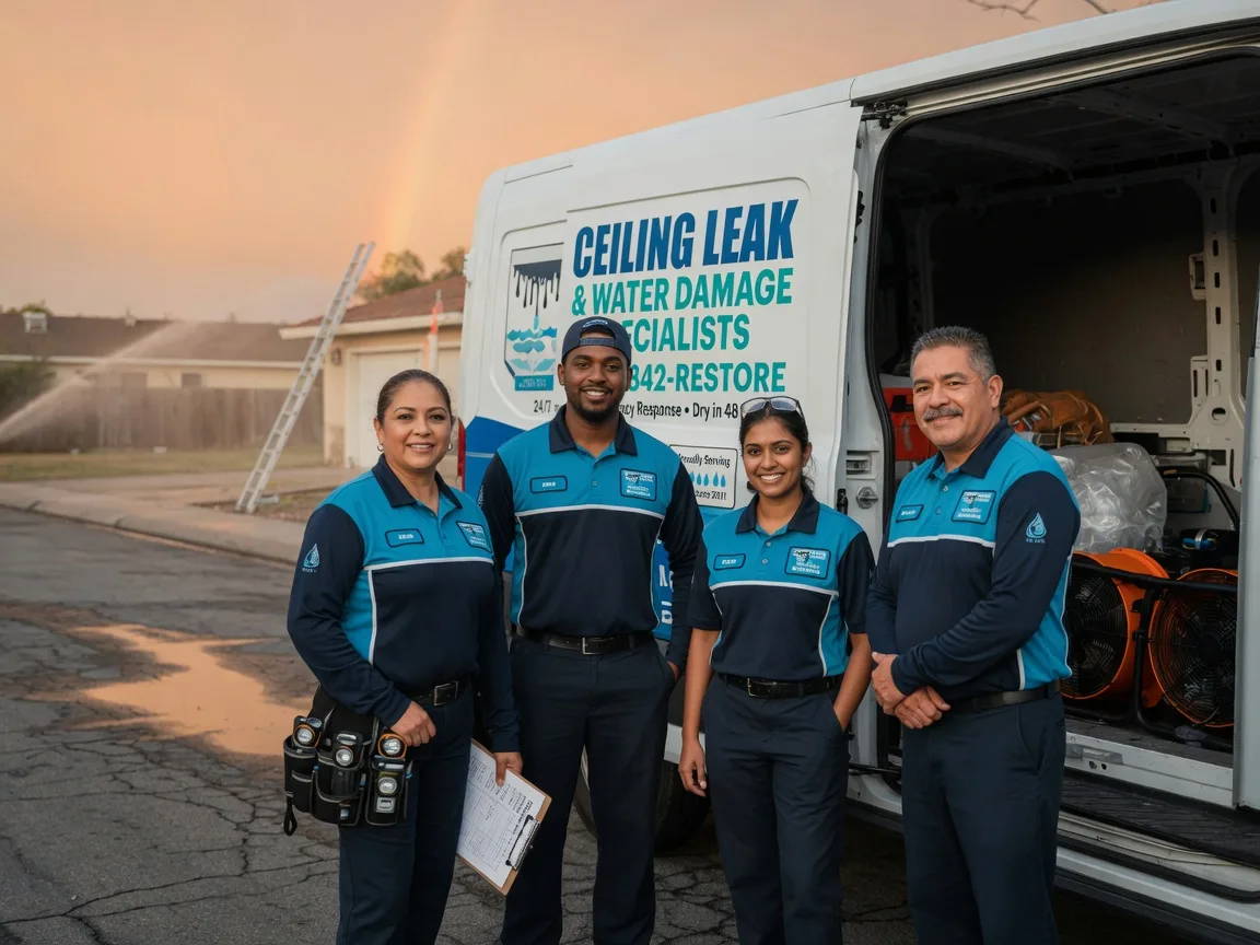Ceiling Leak Cleanup company in Rocky Comfort, MO