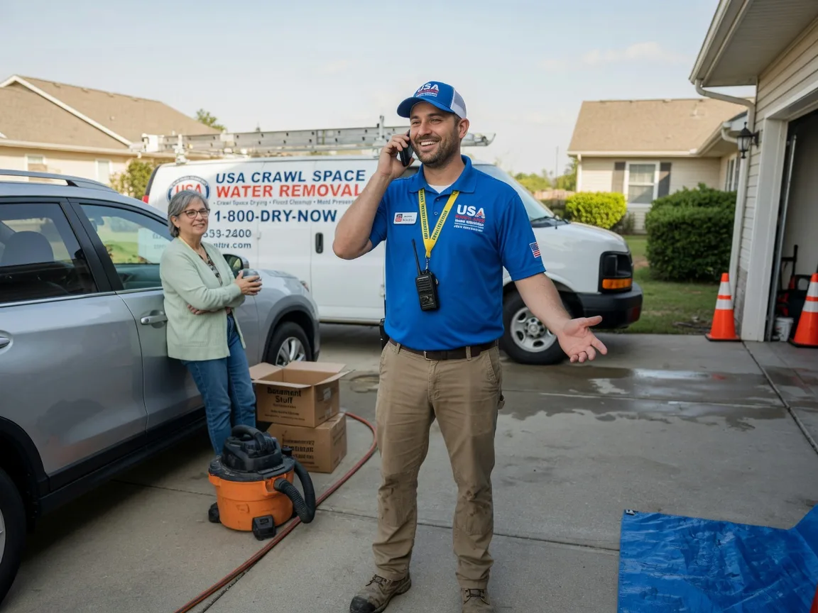 Crawl Space Water Removal Rocky Comfort, MO FAQs
